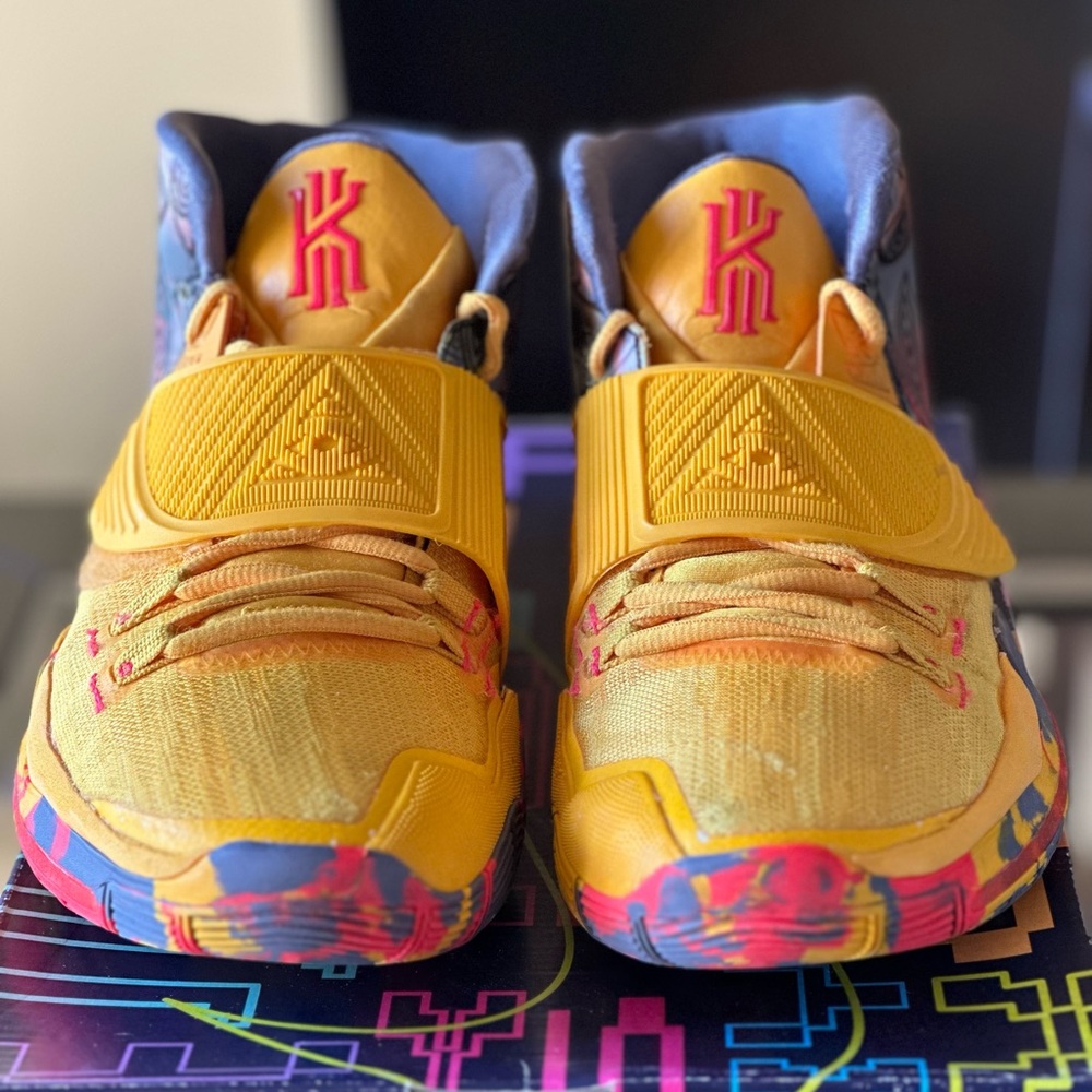 Nike Kyrie 6 Preheat "BEIJING" Mens Basketball Shoes Size 10 PRE-OWNED